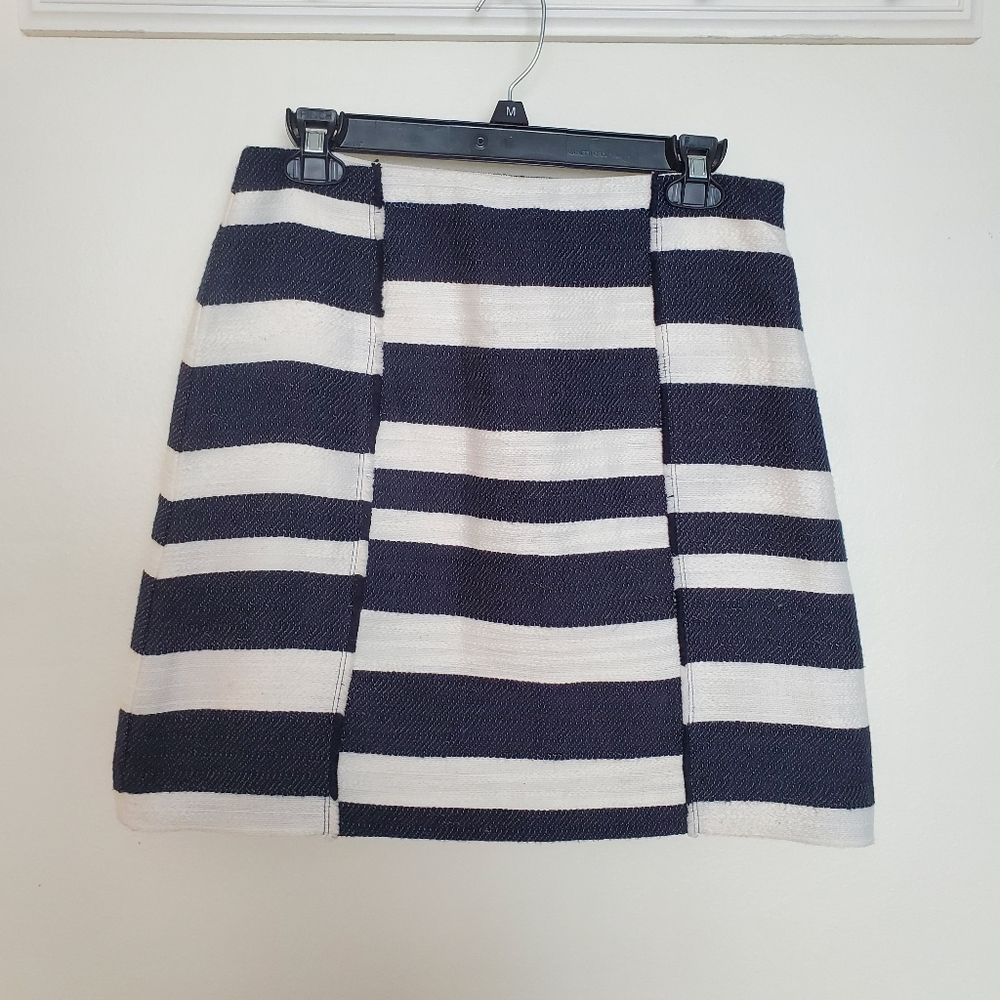 The Loft Striped mini skirt